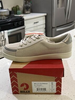Billy Women's Grey Athletic Shoes - 8 Women’s Medium